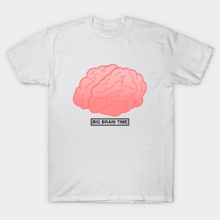 Big Brain Time Black T-Shirt